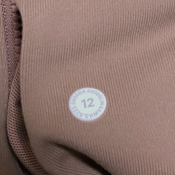 NWT Lululemon Define Jacket *Luon Twilight Rose - Picture 14 of 14